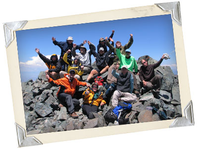 Our Wild at Heart group on the Summit